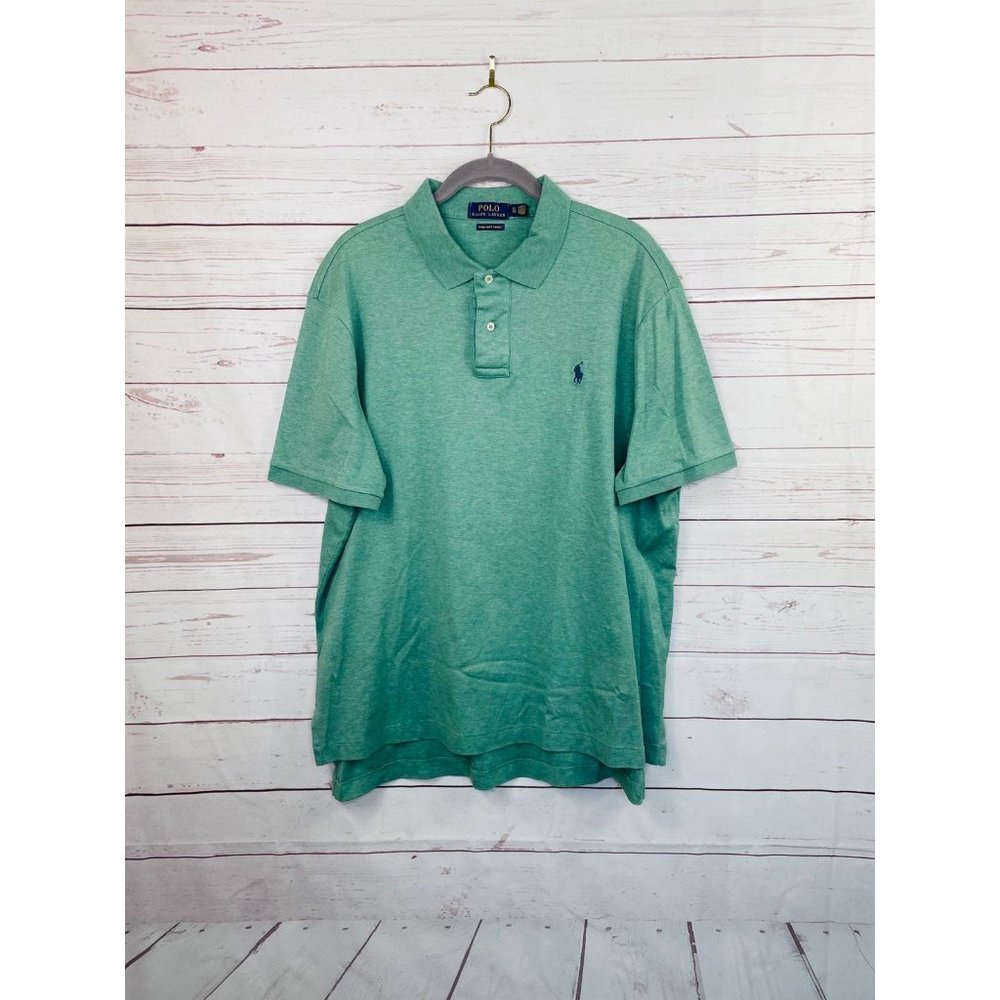 Polo Ralph Lauren Pima Soft Touch Cotton Green Size XL